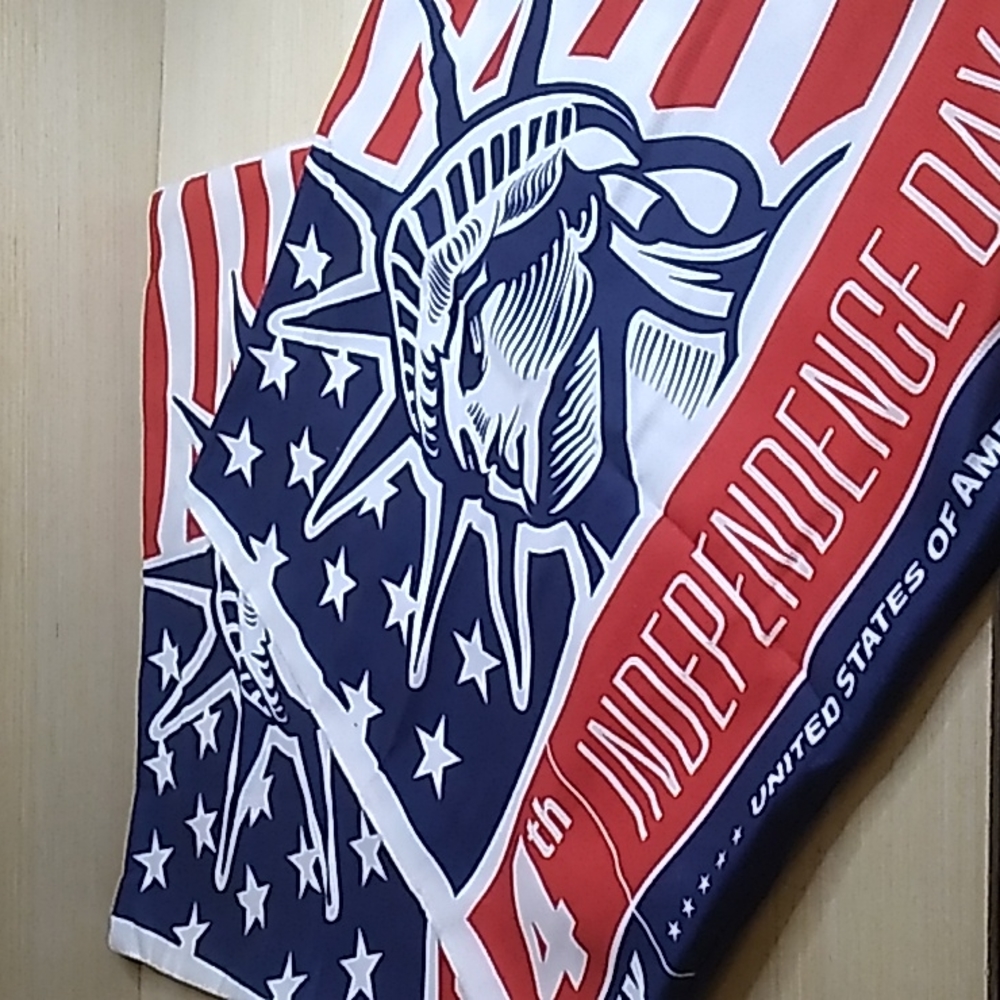 2 zipper pillow cases decorative 4th of July 17 x 17 inches.